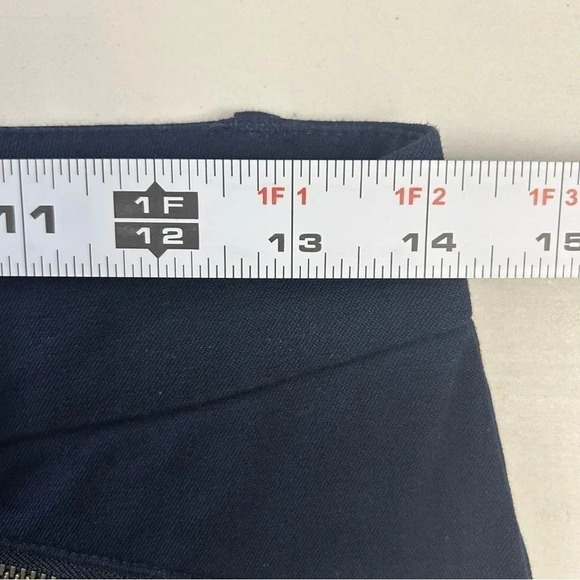 Ricki’s Slim Fit Pants Zip Pocket  Moto Stretch Micro Twill Navy Blue Size 2 - Picture 10 of 15